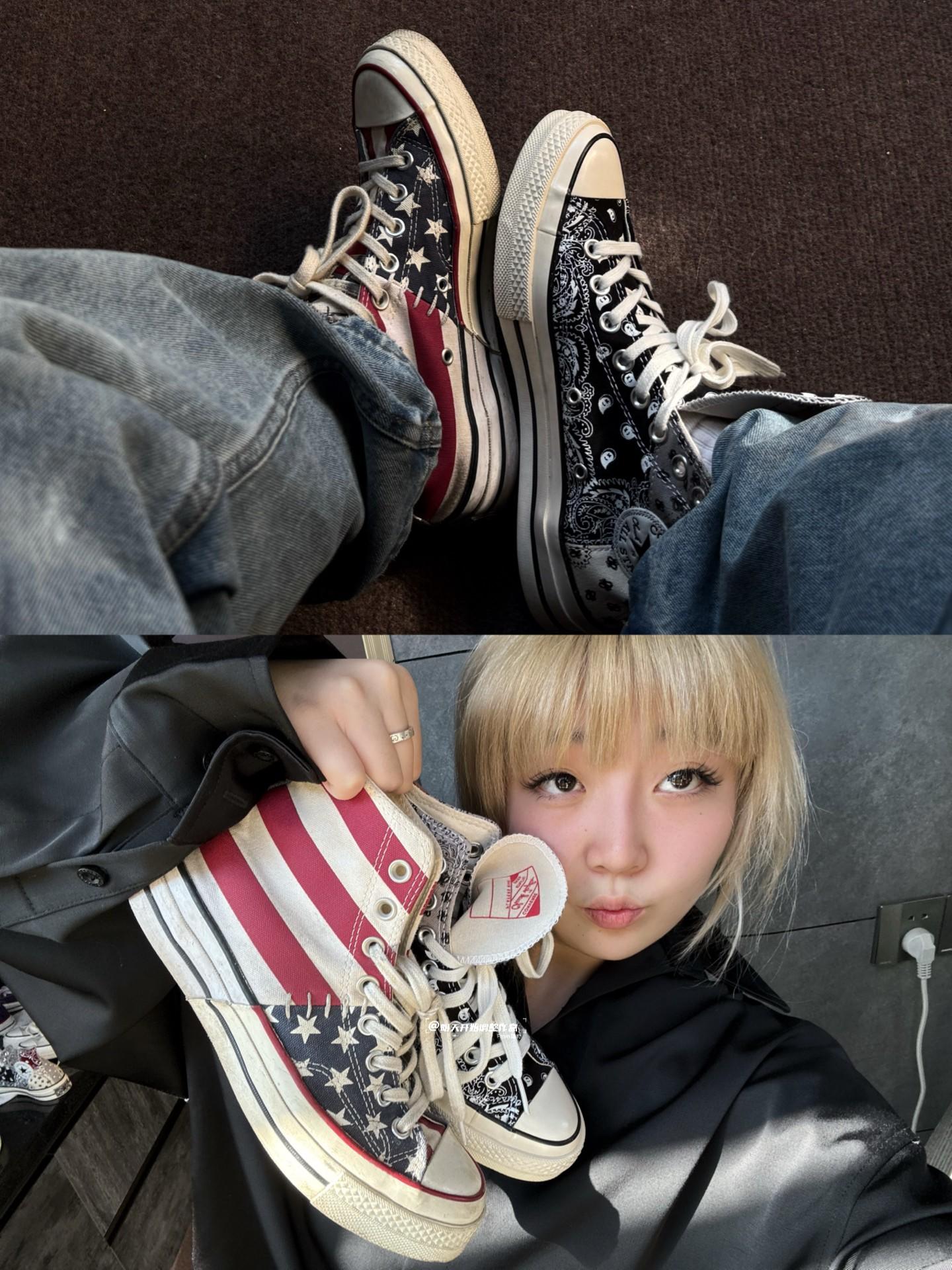 🇺🇸🖤美式复古匡威Converse?!猜猜是一双还是两双!!